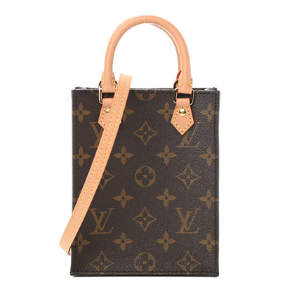 Louis Vuitton Monogram Petit Sac Plat 1 of 9