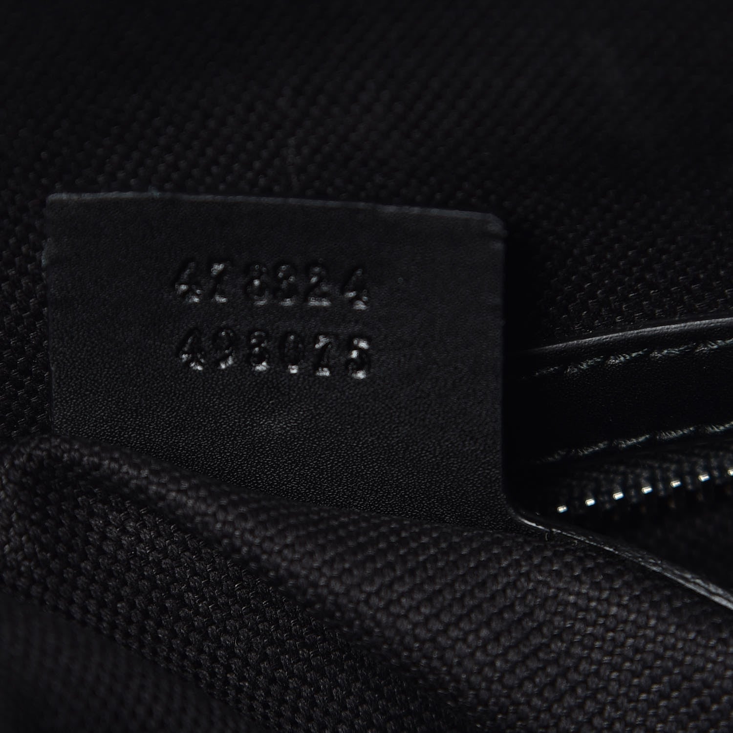 Gucci GG Supreme Monogram Web Tote Backpack Black Grey 7 of 9