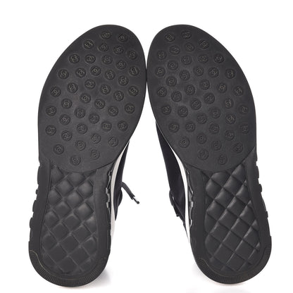 Chanel Lycra CC Sneakers 40 Black 5 of 7