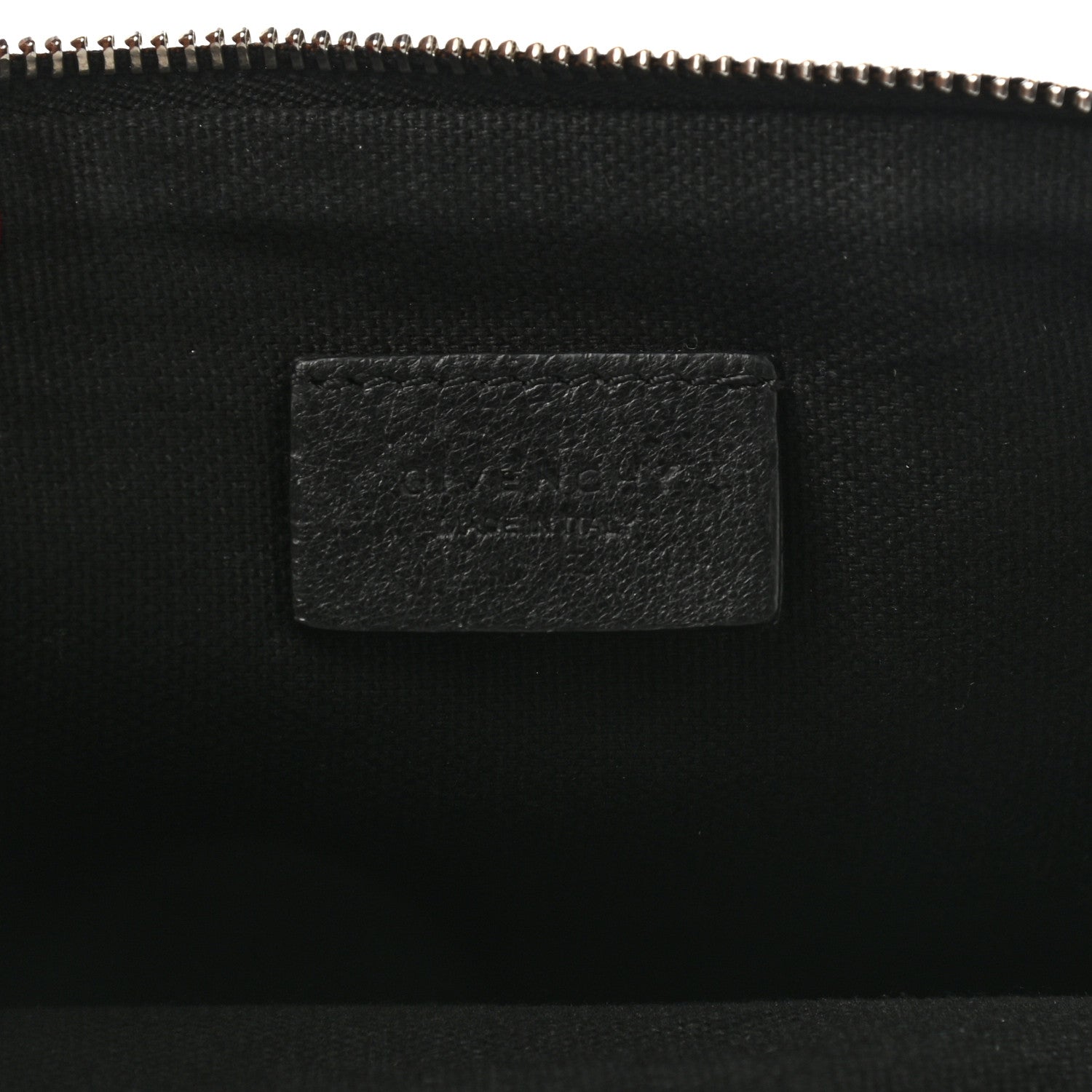 Givenchy Textured Coated Canvas Confetti Print Medium Antigona Zip Pouch Black 6 of 7
