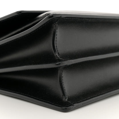 Saint Laurent Calfskin Medium Monogram Monochrome Sunset Black 9 of 14