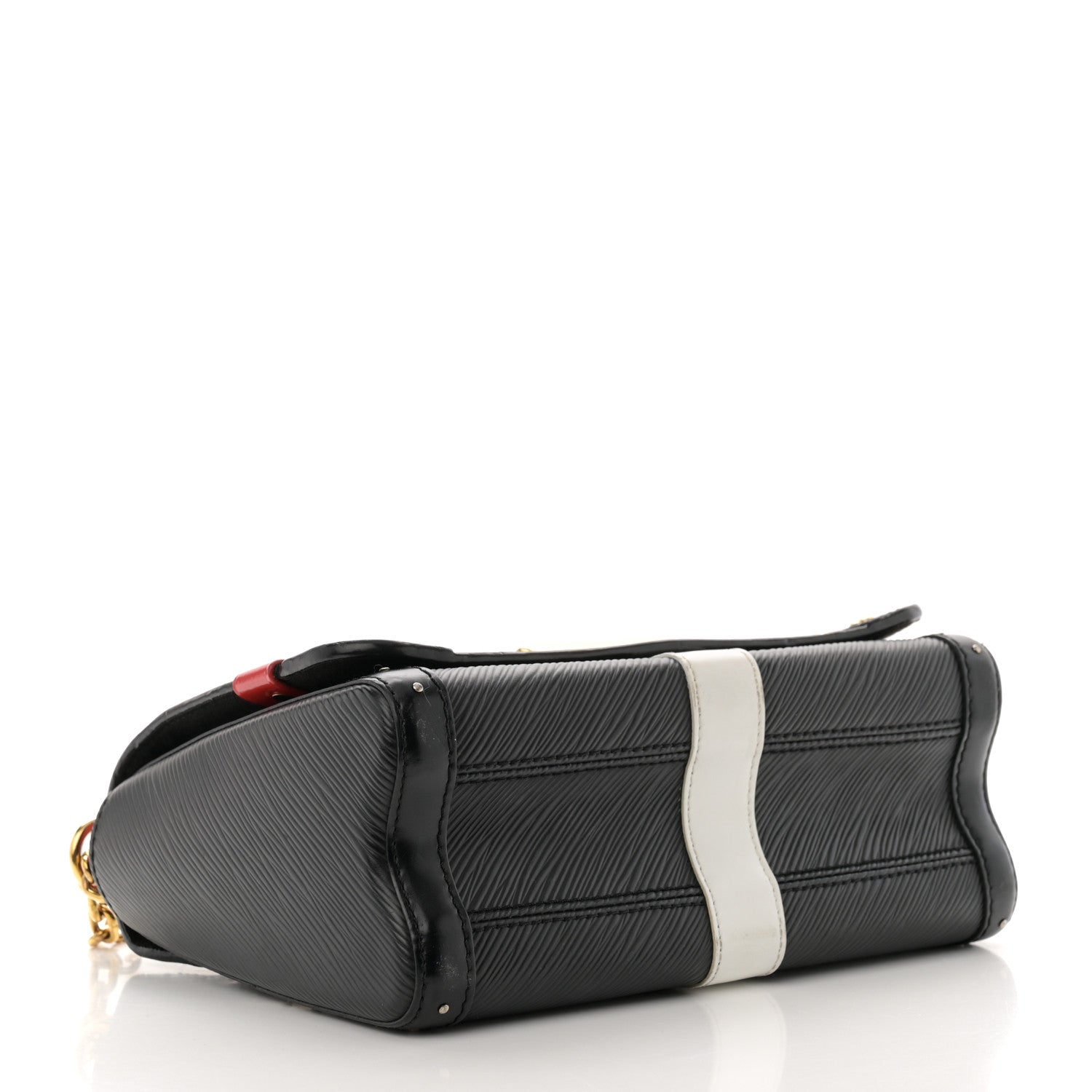 Louis Vuitton Epi Monogram Complice Trunks and Bags Twist Shoulder Bag MM Black 5 of 12