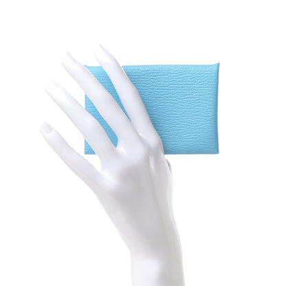 Hermes Chevre Mysore Calvi Card Case Bleu Celeste 2 of 5