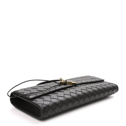 Bottega Veneta Nappa Intrecciato Long Andiamo Top Handle Clutch Fondant 4 of 7