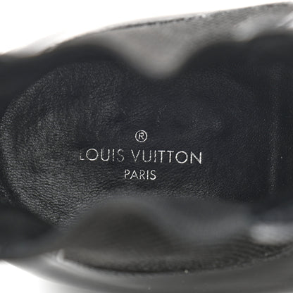 Louis Vuitton Calfskin Pointed Flat Boots 37 Black 7 of 11