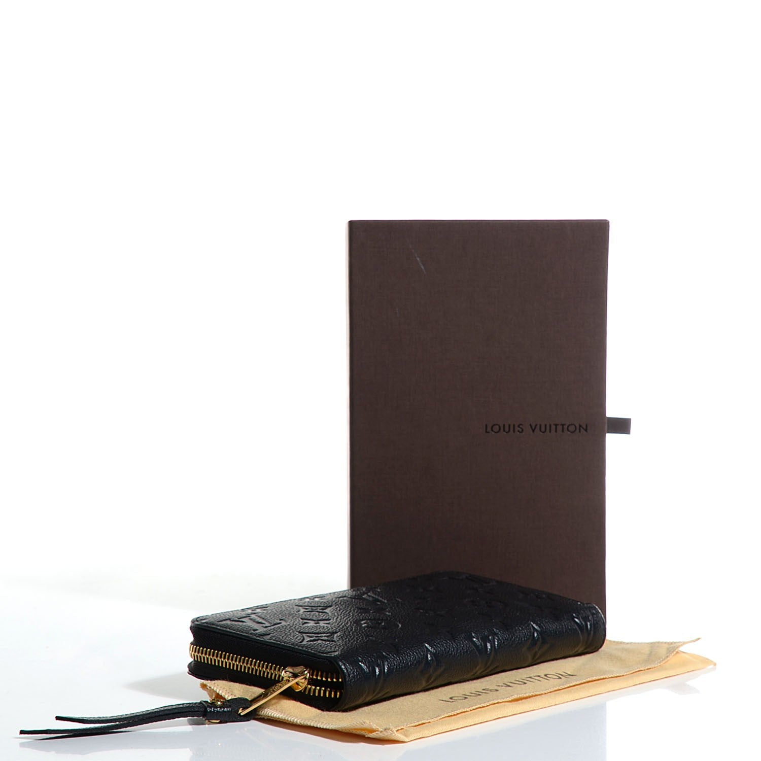 Louis Vuitton Empreinte Zippy Wallet Black 4 of 7