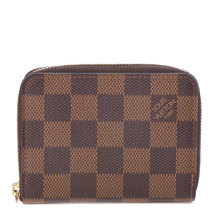 Louis Vuitton Damier Ebene Zippy Coin Purse 1 of 6