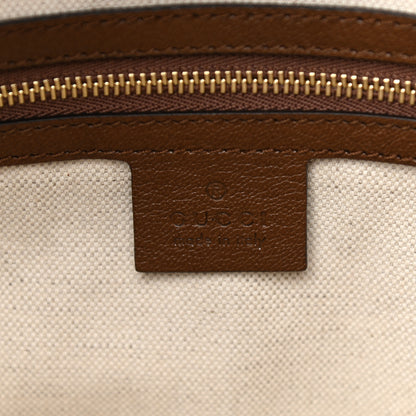Gucci Monogram Calfskin Large Horsebit 1955 Tote Bag Beige Brown Sugar 6 of 10