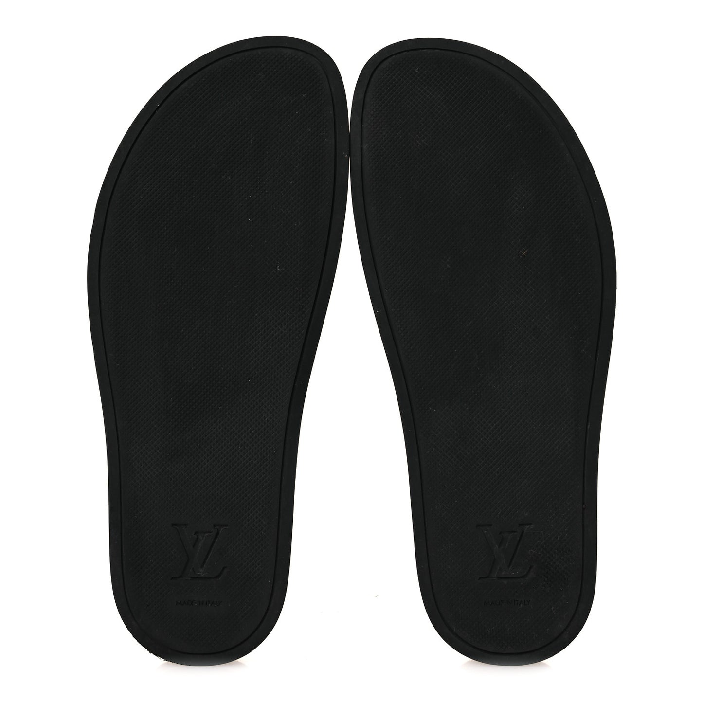 Monogram Eclipse Mens Waterfront Mules 7 Black