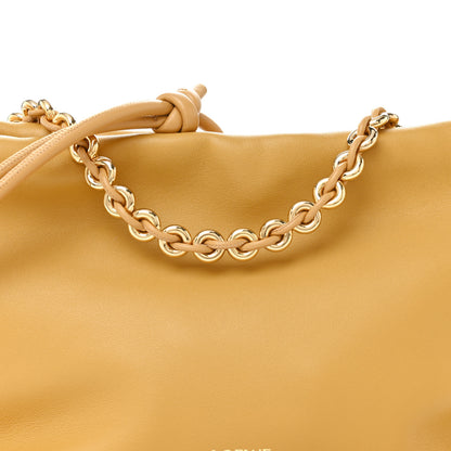 Loewe Mellow Nappa Donut Medium Chain Flamenco Knot Clutch Sahara 8 of 10