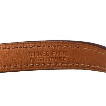 Hermes Epsom Rivale Double Tour Bracelet S Orange 4 of 8