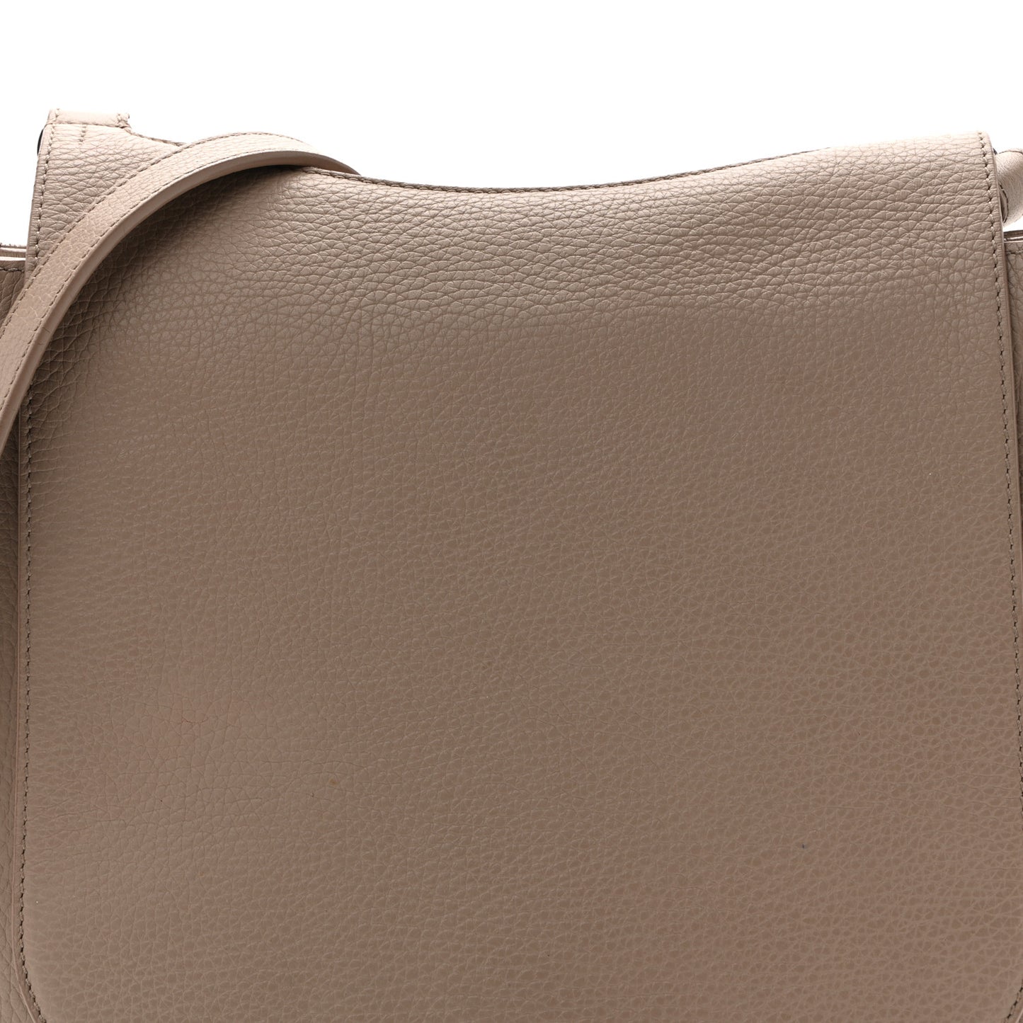 Grained Calfskin Hunting Bag II Stone