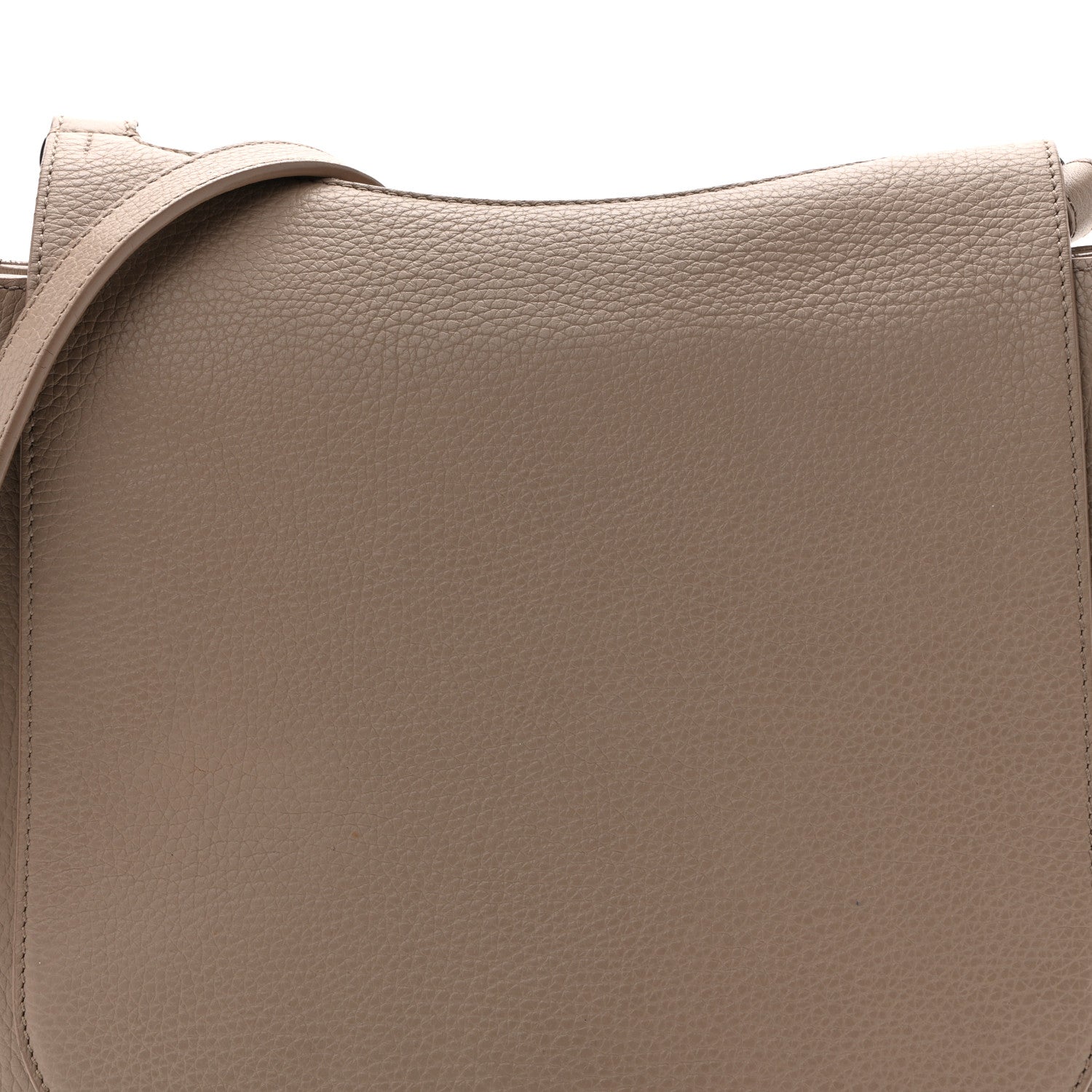 The Row Grained Calfskin Hunting Bag II Stone 7 of 15
