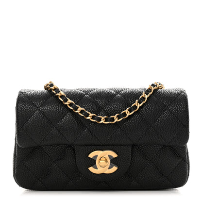 Chanel Caviar Quilted Extra Mini Flap Black 1 of 10