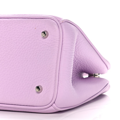 Christian Dior Bullcalf Mini Diorissimo Tote Pink Yellow 11 of 12