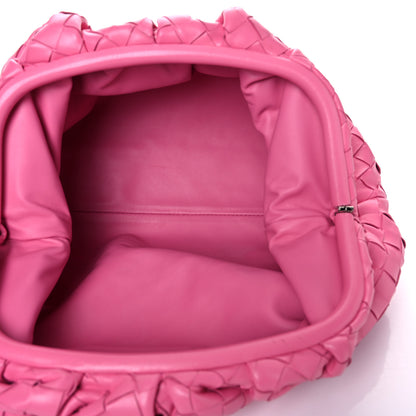 Bottega Veneta Nappa Maxi Intrecciato The Pouch Oversized Clutch Pink 5 of 14