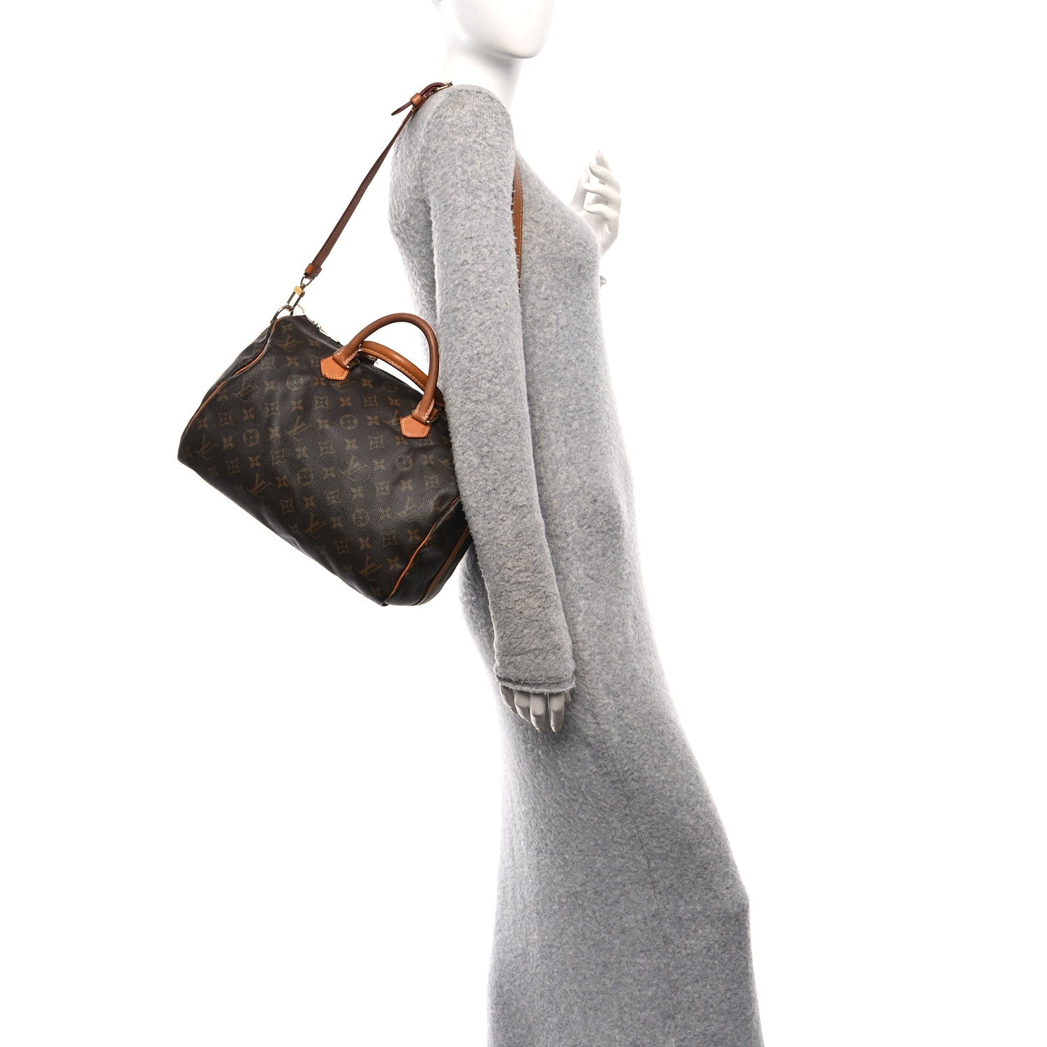 Louis Vuitton Monogram Speedy Bandouliere 30 2 of 10