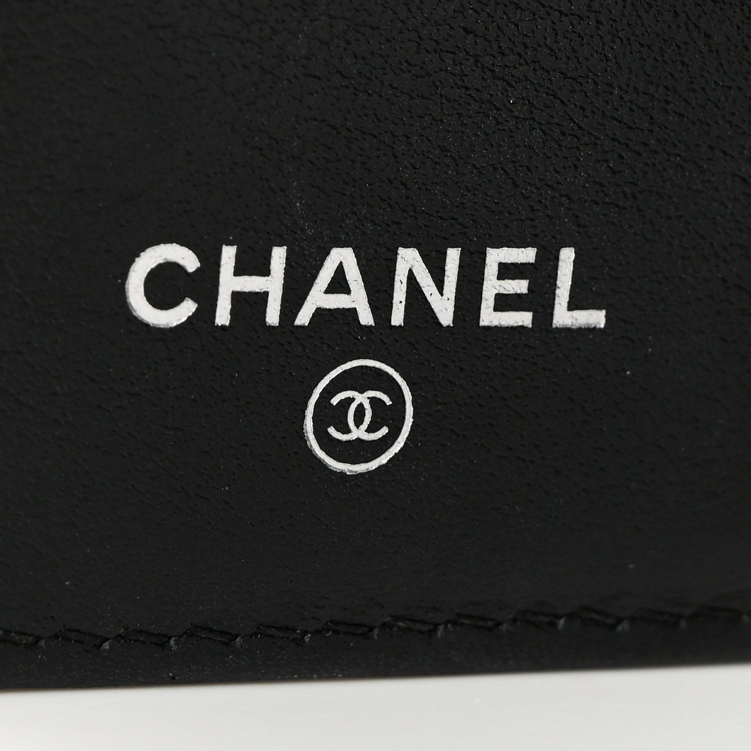 Chanel Caviar Quilted Compact Boy Wallet Black 5 of 10