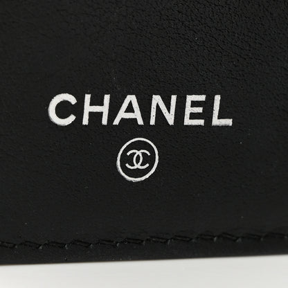 Chanel Caviar Quilted Compact Boy Wallet Black 5 of 10