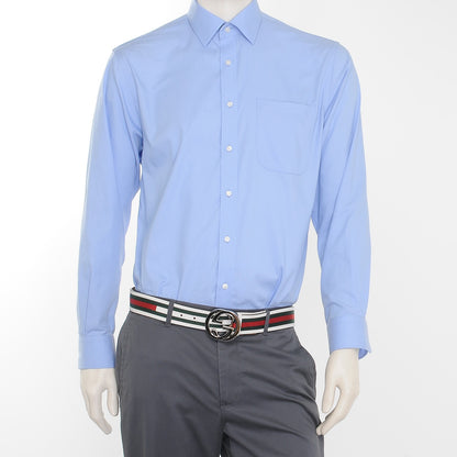 Gucci Calfskin Web Interlocking G Belt 90 36 White 2 of 5