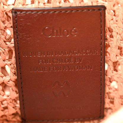Chloe Raffia Summer Banana Tote Summery Beige 6 of 9