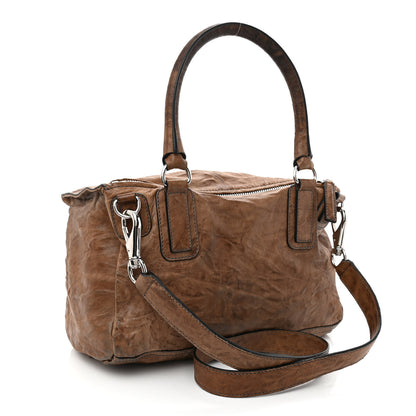 Givenchy Tumbled Sheepskin Medium Pandora Charcoal 3 of 12