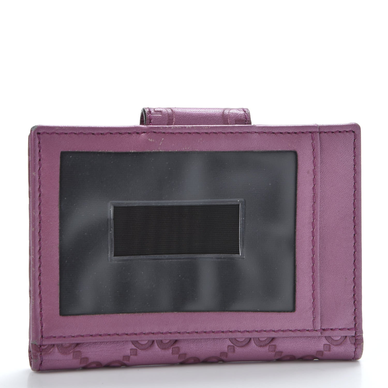 Gucci Metallic Soft Guccissima Heart Travel Wallet Fresia Rose 2 of 9