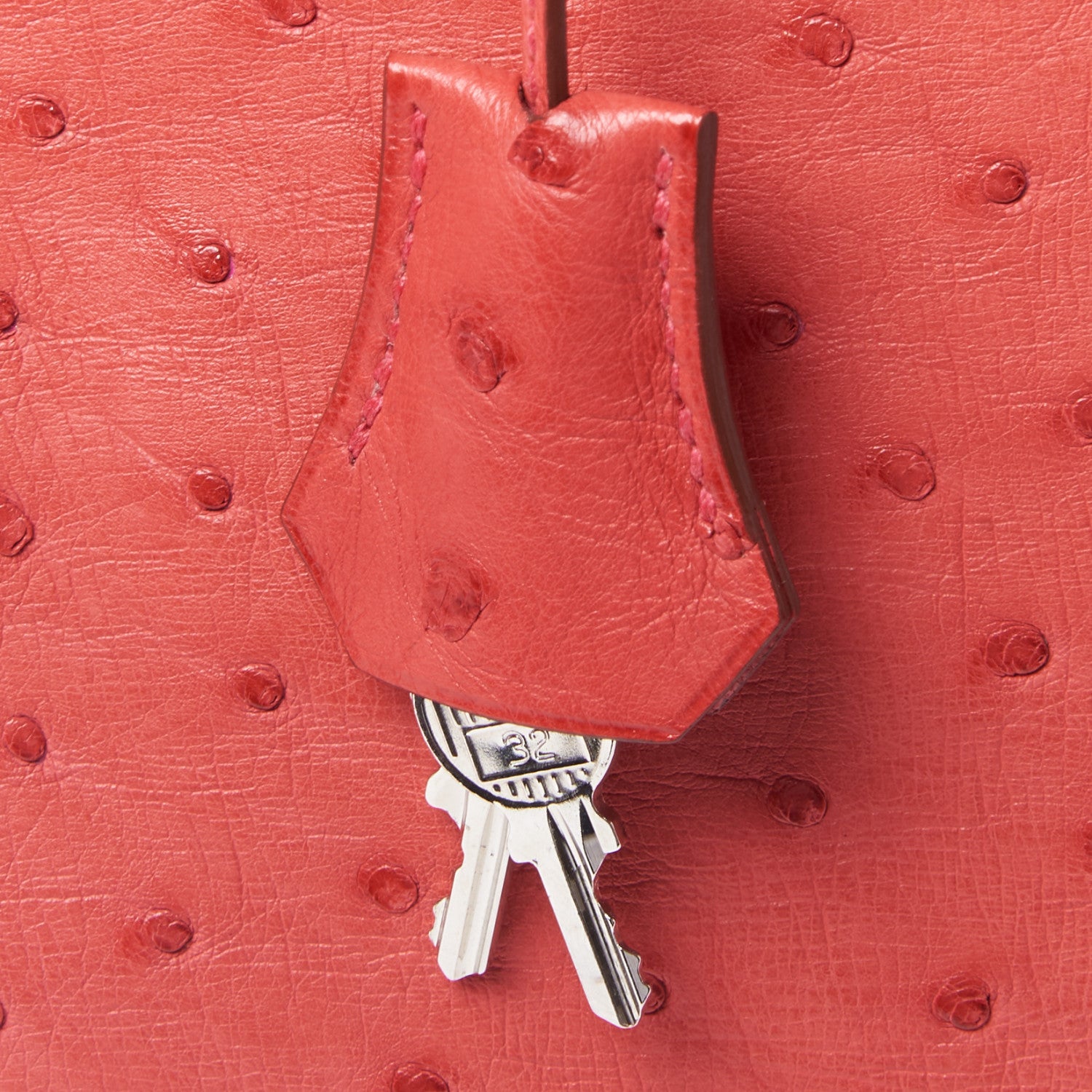 Hermes Ostrich Birkin 30 Bougainvillea 28 of 30