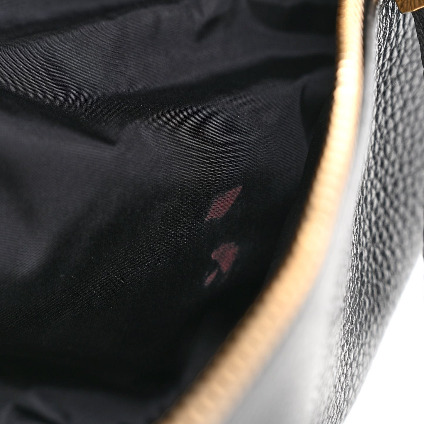 Grained Calfskin Vanitas Medea Belt Bag Black