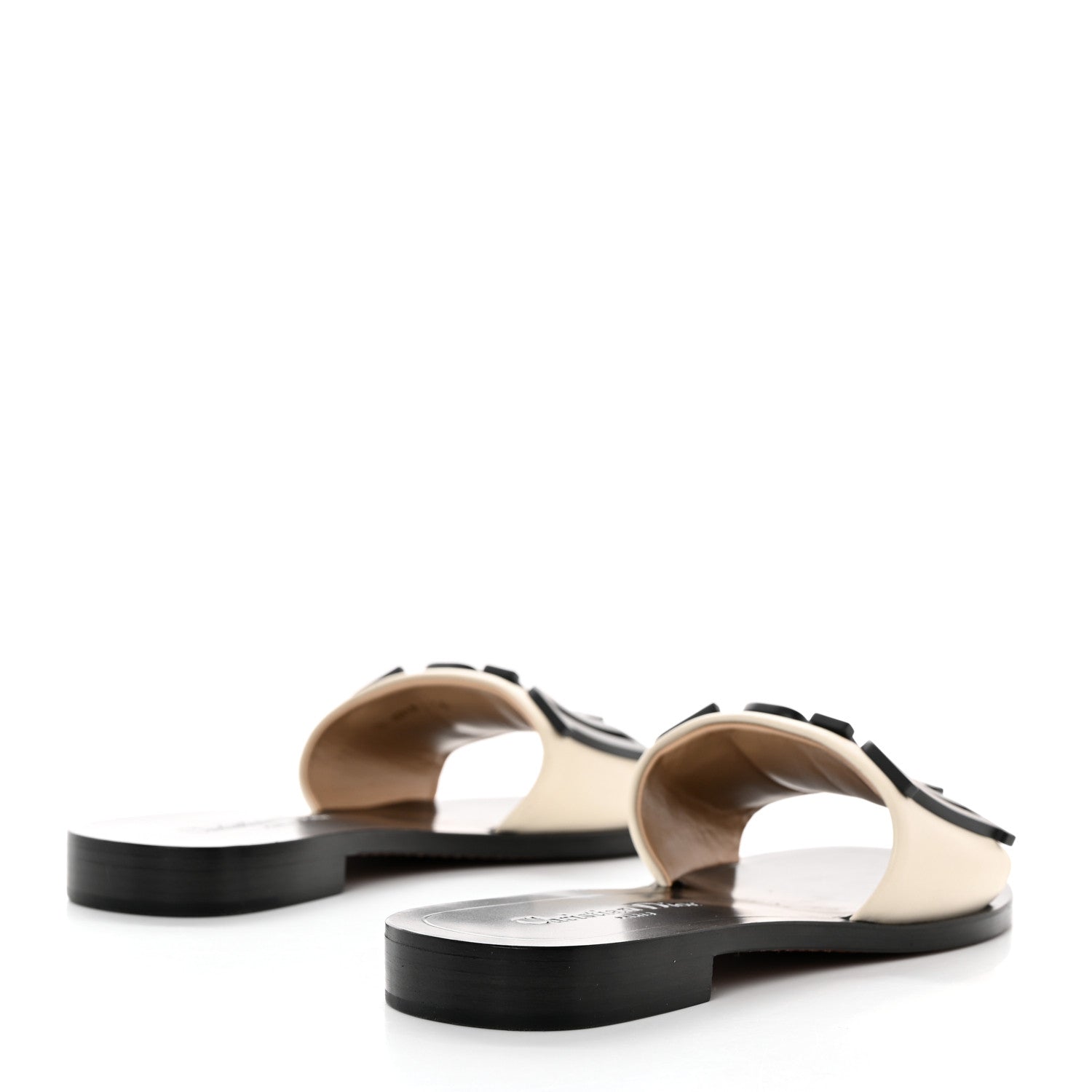 Christian Dior Calfskin Dio(r)evolution 10mm Slide Sandals 36 Off White 4 of 8