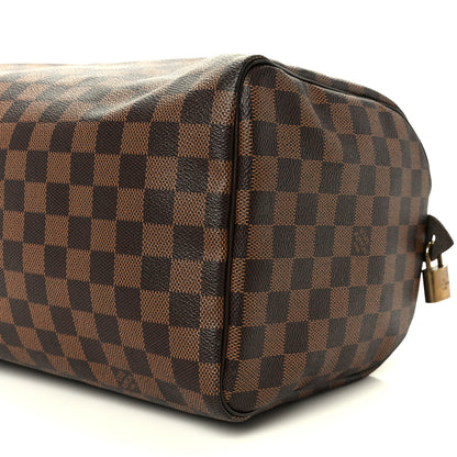 Louis Vuitton Damier Ebene Speedy 30 19 of 21
