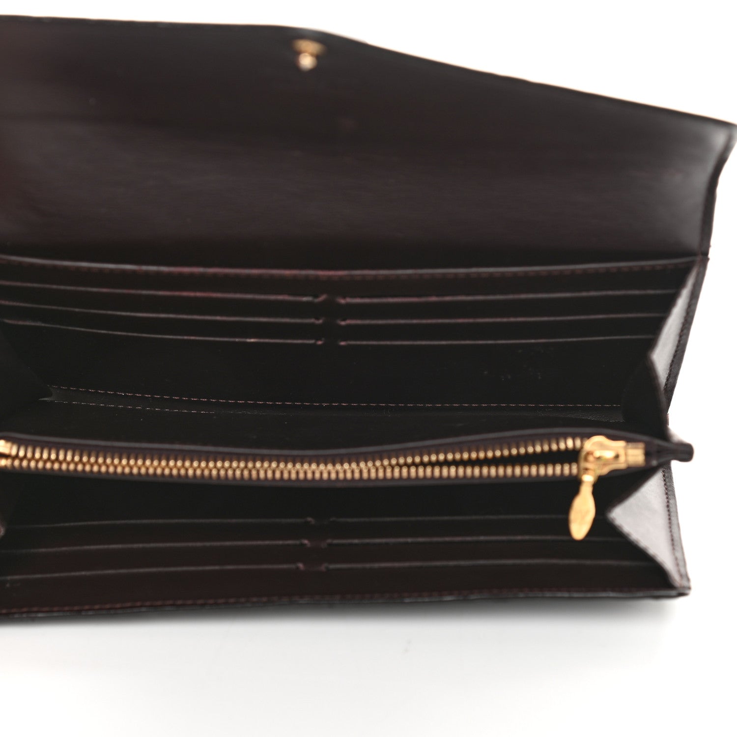 Louis Vuitton Vernis Sarah Wallet NM Amarante 5 of 10