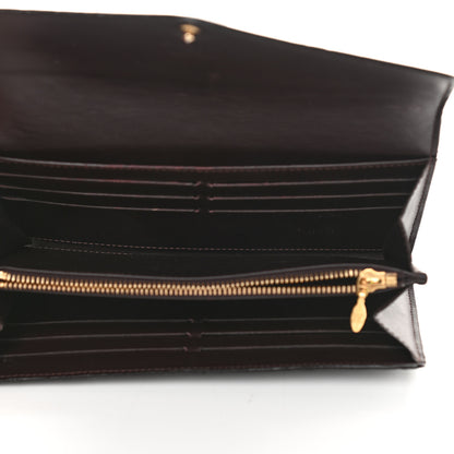 Louis Vuitton Vernis Sarah Wallet NM Amarante 5 of 10