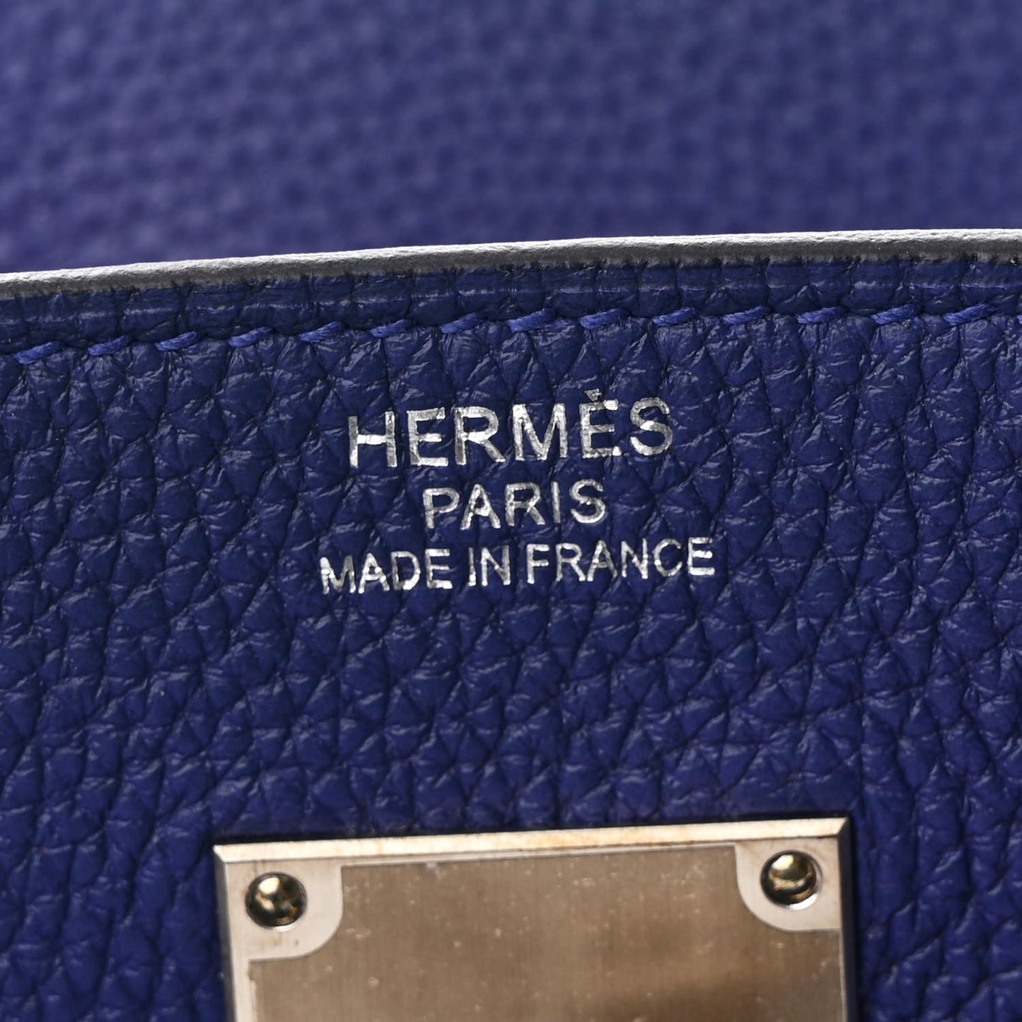 Togo HAC Cosmos Birkin 40 Bleu Nuit Violet Aqua