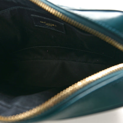 Saint Laurent Calfskin Matelasse Monogram Lou Camera Bag Sea Turquoise 5 of 10