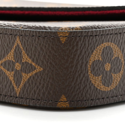 Louis Vuitton Monogram Pochette Felicie Chain Wallet Fuchsia 11 of 13