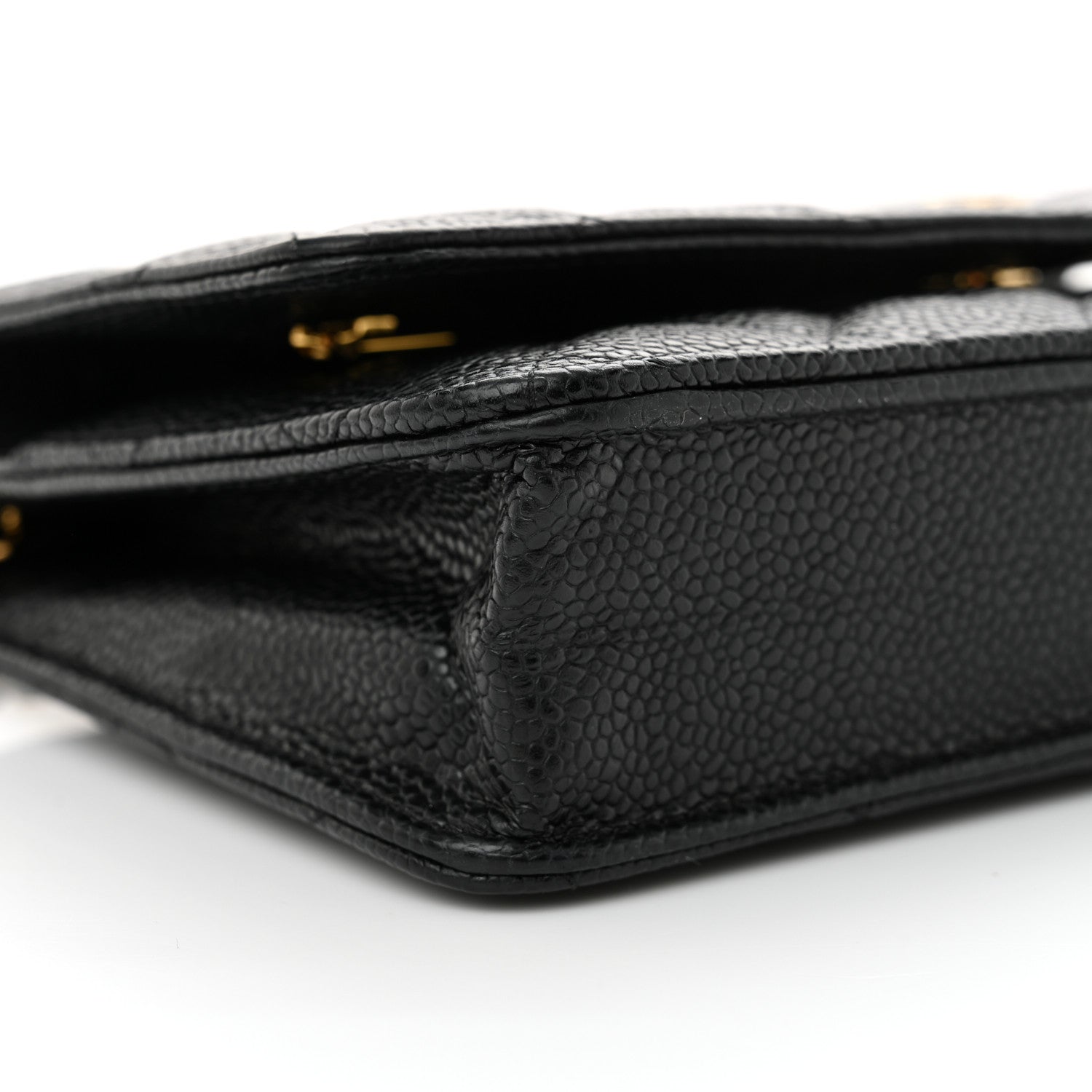 Chanel Caviar Quilted Wallet on Chain WOC Black 10 of 12