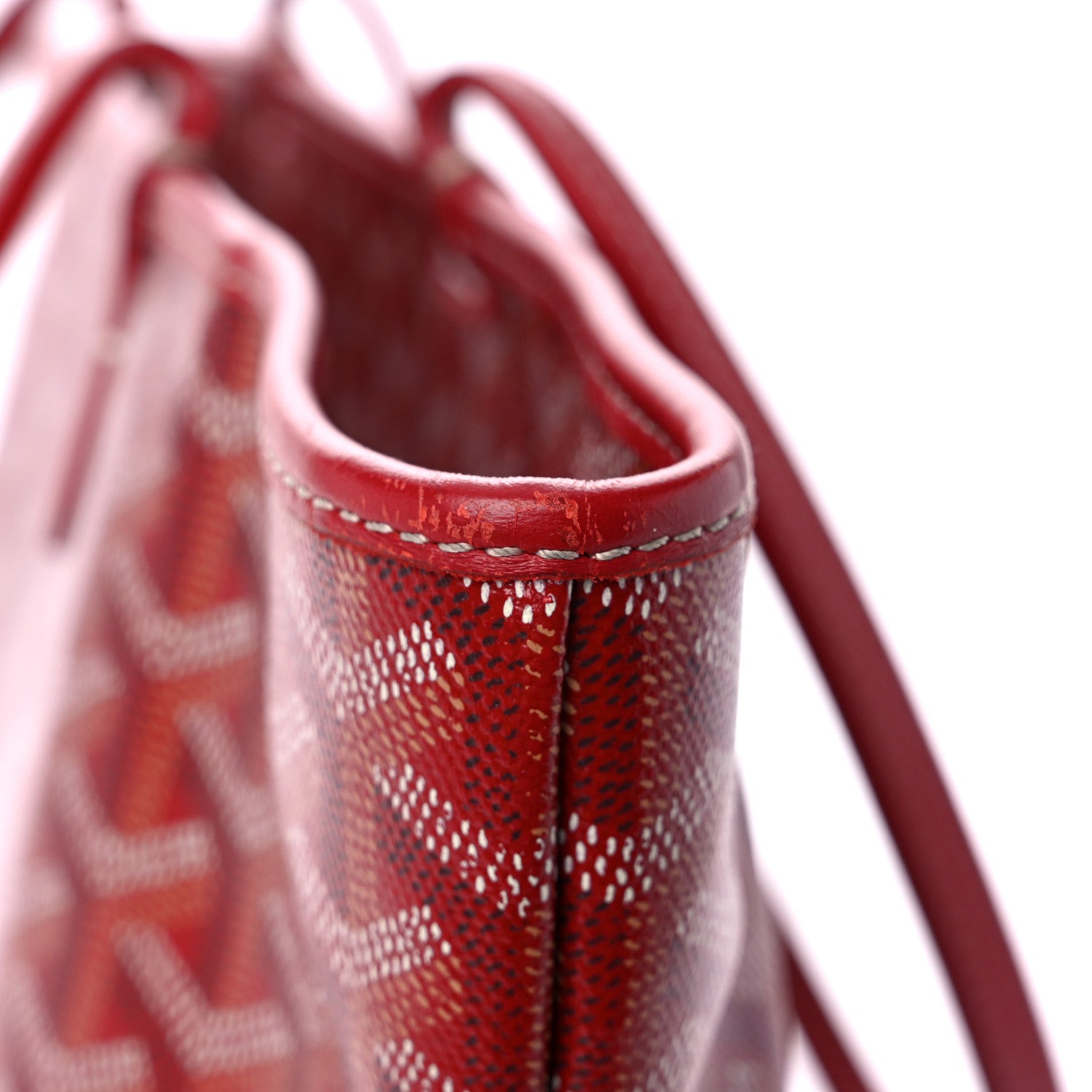 Goyard Goyardine Artois PM Red 18 of 23