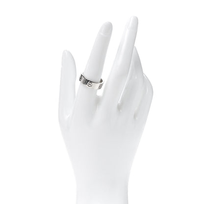 Cartier 18K White Gold 5.5mm LOVE Ring 58 8.25 2 of 4