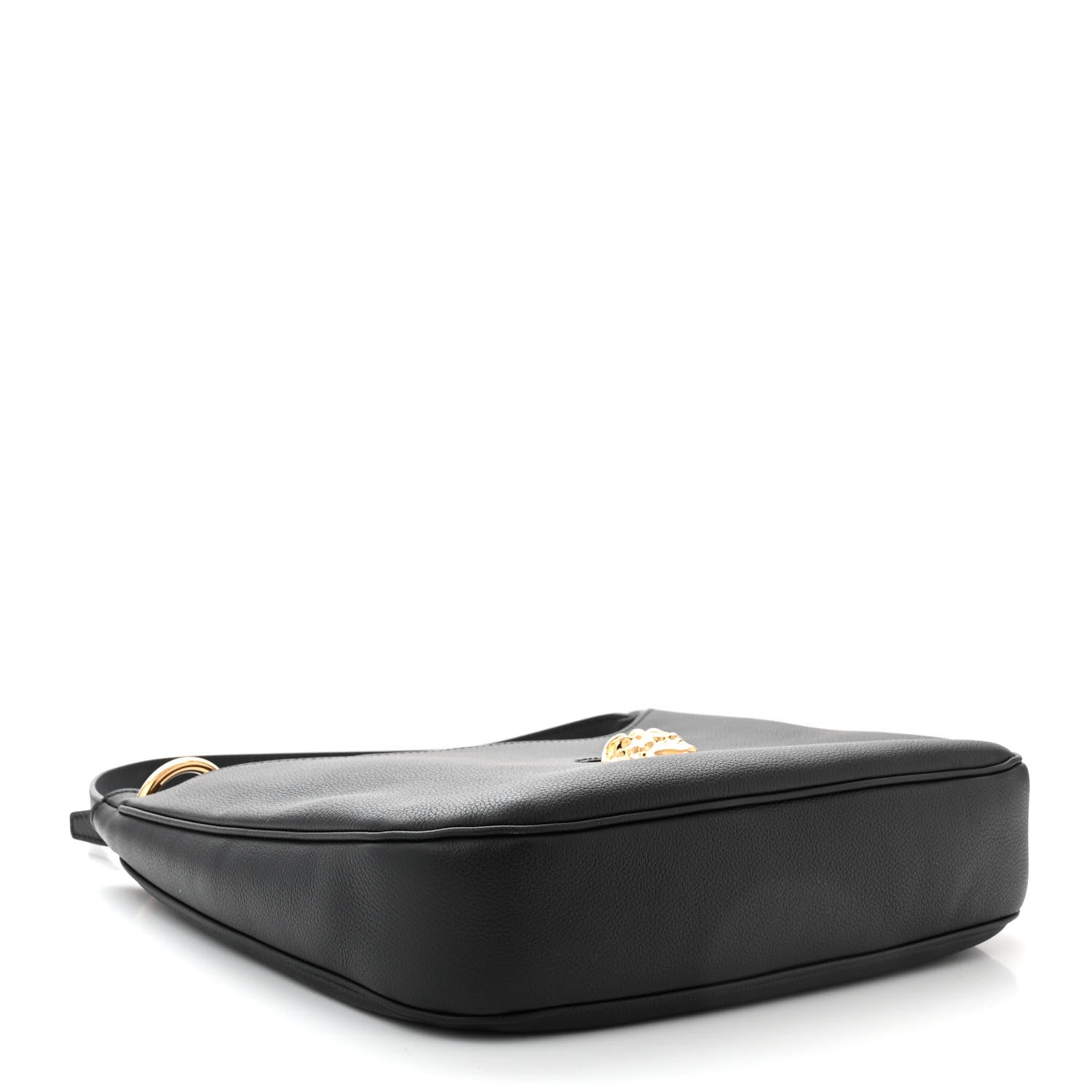 Versace Calfskin La Medusa Medium Hobo Crossbody Black 4 of 9