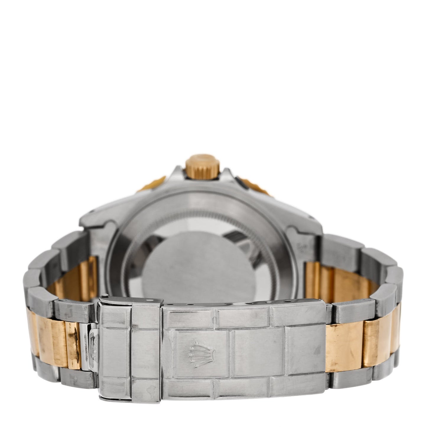 Stainless Steel 18K Yellow Gold 40mm Submariner Oyster Perpetual Date Watch Black 16613LN