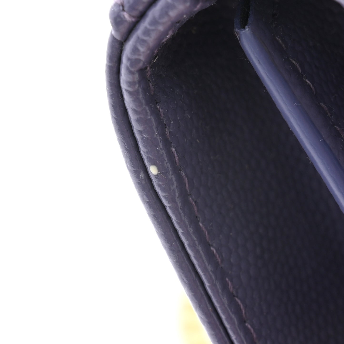 Grain De Poudre Mixed Matelasse Triquilt Monogram Chain Wallet Mauve