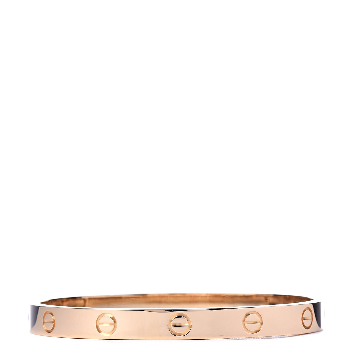 18K Yellow Gold LOVE Bracelet 17