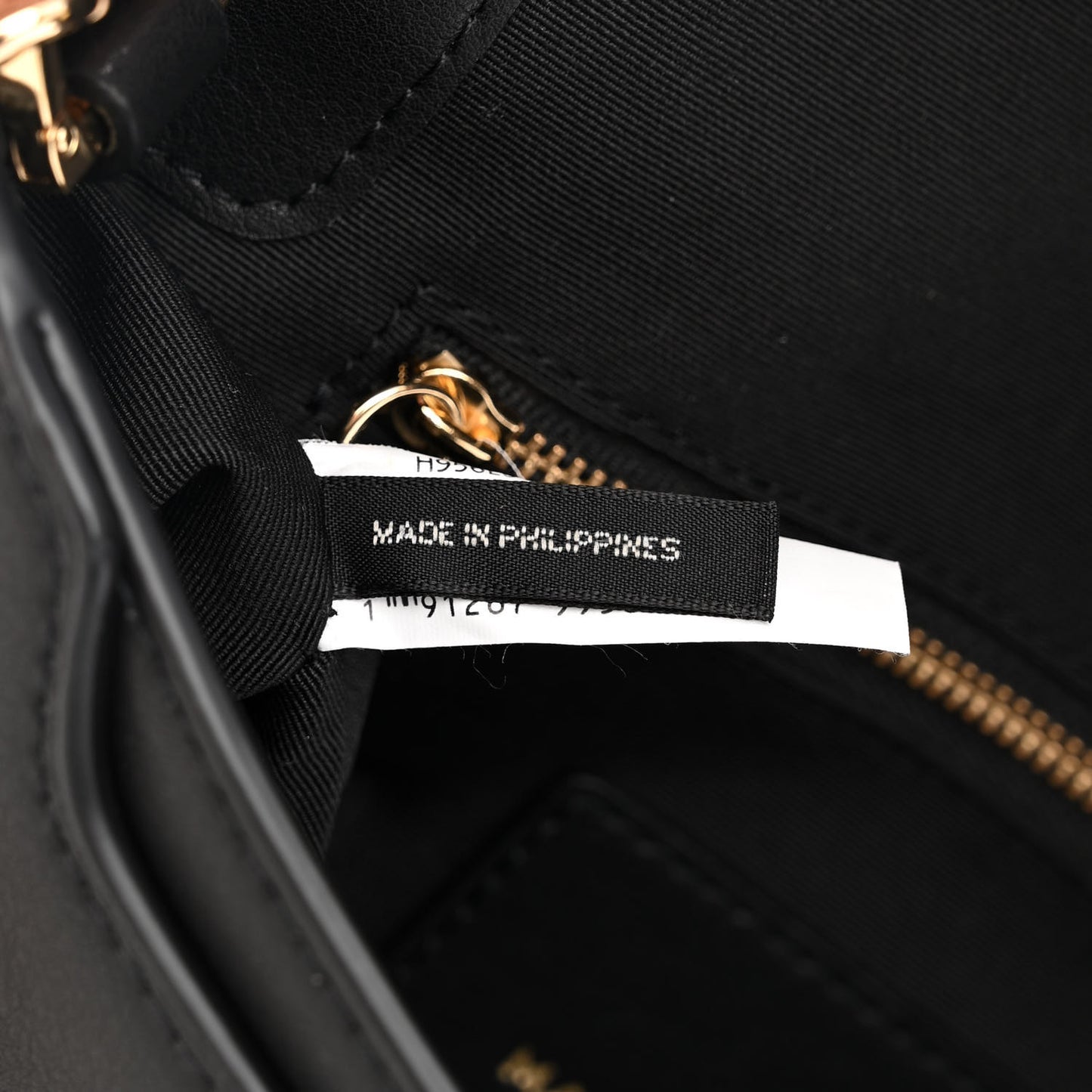 Calfskin The J Marc Shoulder Bag Black