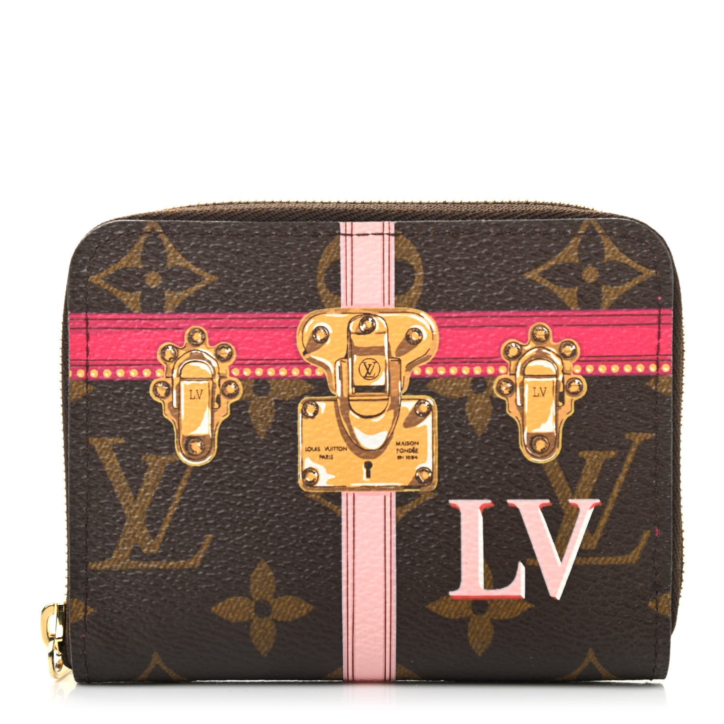Monogram Summer Trunks Zippy Coin Purse