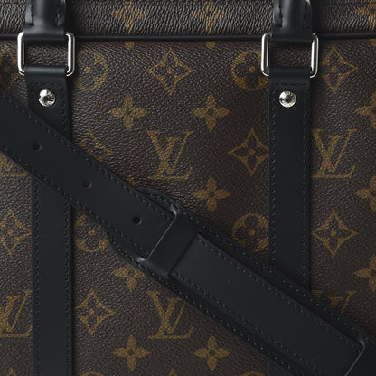 Louis Vuitton Monogram Macassar Porte-Documents Voyage PM 9 of 9