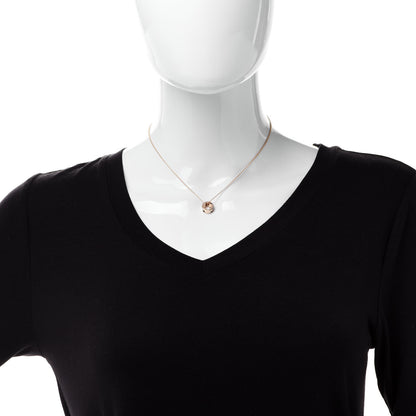 Louis Vuitton 18K Yellow Gold Empreinte Pendant Necklace 2 of 7