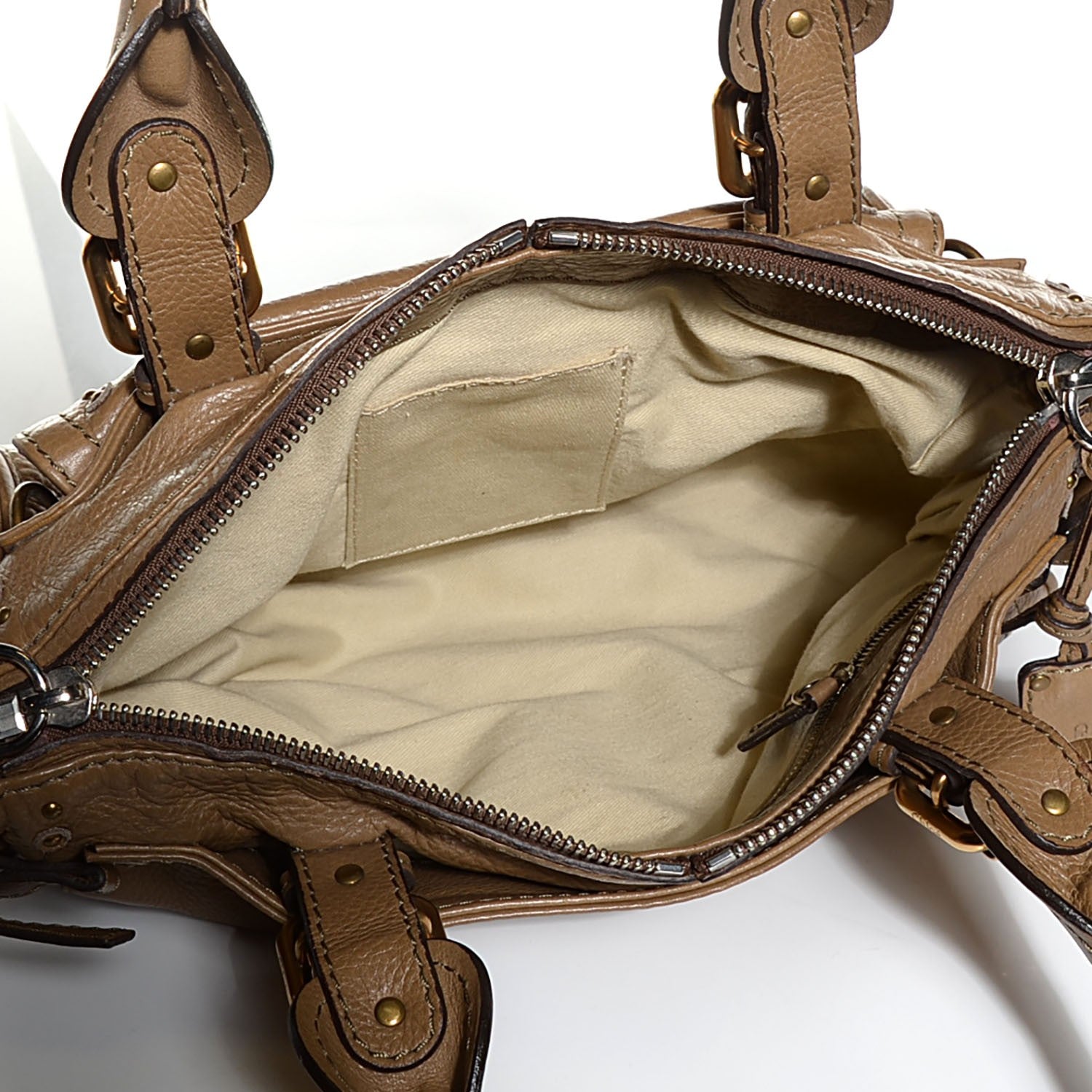Chloe Leather Paddington Capsule Satchel Brown 5 of 8