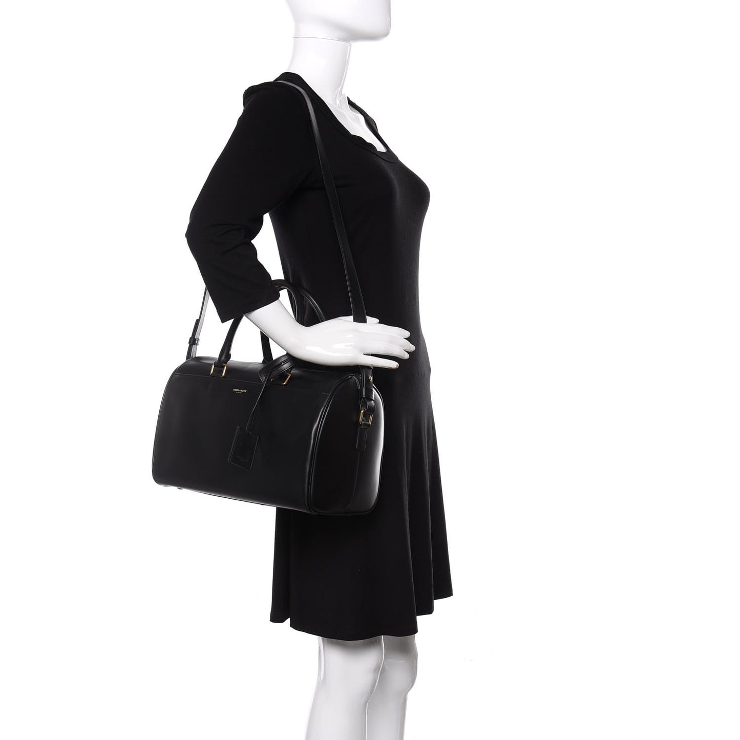 Calfskin Classic Duffle 6 Black