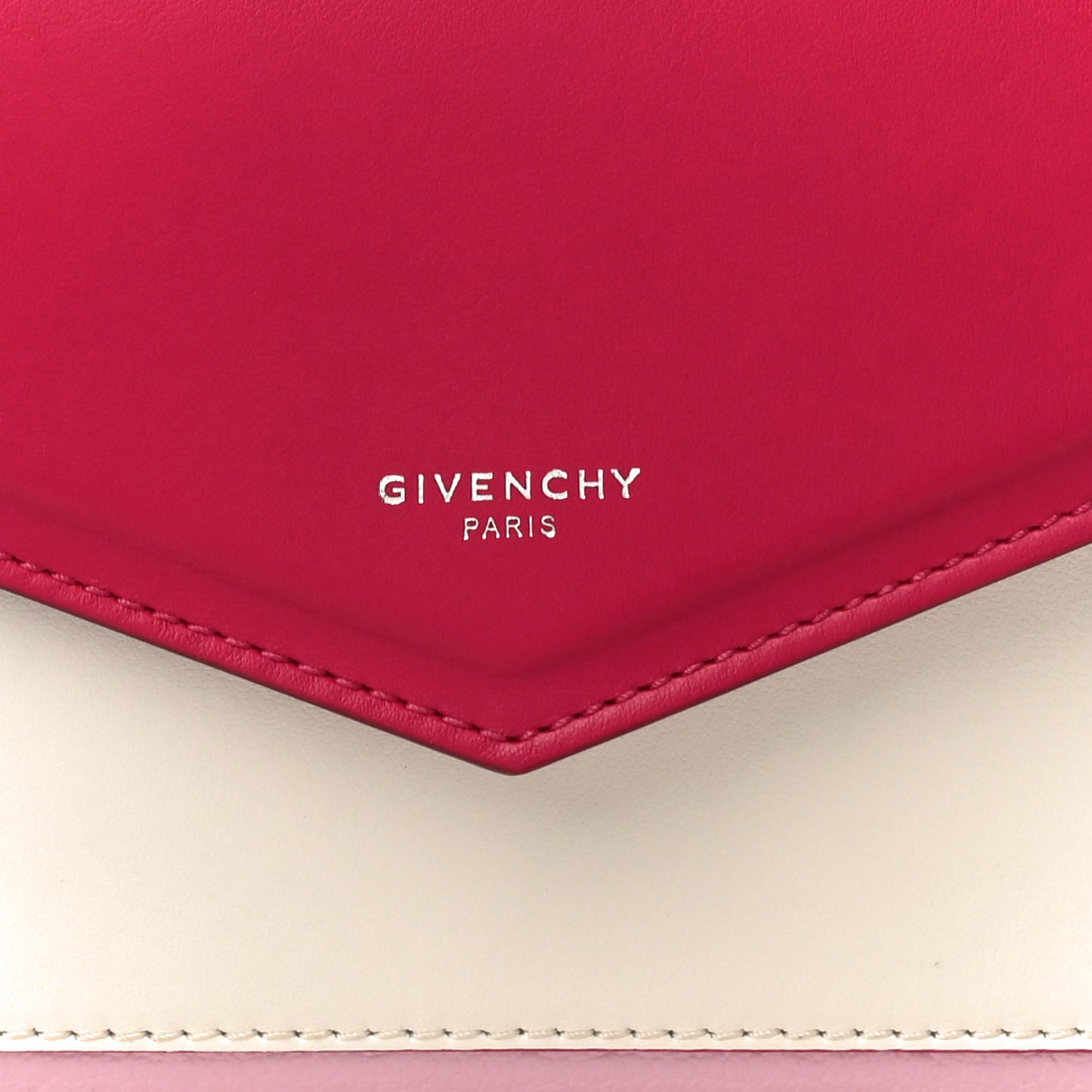 Calfskin Duetto Crossbody Bag Bright Pink